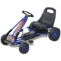 Kart with pedals adjustable seat blue by vidaXL, Pedal or push vehicles - Ref: Foro24-80152, Price: 153,17 €, Discount: %