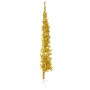 Künstlicher halber Weihnachtsbaum mit goldenem Ständer 210 cm von , Weihnachtsbäume - Ref: Foro24-344592, Preis: 19,58 €, Rab...