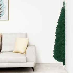 Medio árbol de Navidad artificial con soporte verde 120 cm de , Arboles de navidad - Ref: Foro24-344599, Precio: 9,99 €, Desc...