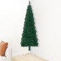 Artificial half Christmas tree with green stand 120 cm by , Christmas trees - Ref: Foro24-344599, Price: 11,24 €, Discount: %