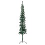 Artificial half Christmas tree with green stand 210 cm by , Christmas trees - Ref: Foro24-344602, Price: 16,69 €, Discount: %