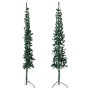 Artificial half Christmas tree with green stand 210 cm by , Christmas trees - Ref: Foro24-344602, Price: 16,69 €, Discount: %