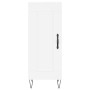 Tall white plywood highboard 34.5x34x180 cm by , Sideboards - Ref: Foro24-3199137, Price: 105,15 €, Discount: %