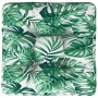 Cushion for pallets, leaf print fabric, 60x61.5x10 cm by , Cushions for chairs and sofas - Ref: Foro24-360890, Price: 19,07 €...