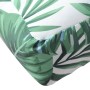 Cushion for pallets, leaf print fabric, 60x61.5x10 cm by , Cushions for chairs and sofas - Ref: Foro24-360890, Price: 19,07 €...