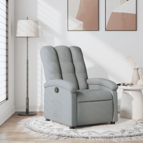 Light gray fabric recliner by , Armchairs - Ref: Foro24-371727, Price: 222,99 €, Discount: %