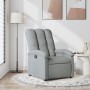 Sillón reclinable de tela gris claro de , Sillones - Ref: Foro24-371727, Precio: 197,96 €, Descuento: %