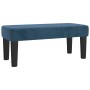 Cama box spring con colchón terciopelo azul oscuro 90x190 cm de , Camas y somieres - Ref: Foro24-3137759, Precio: 388,30 €, D...