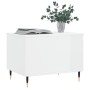 Glossy white plywood coffee table 60x44.5x45 cm by , Coffee table - Ref: Foro24-830942, Price: 51,92 €, Discount: %