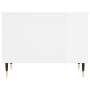 Glossy white plywood coffee table 60x44.5x45 cm by , Coffee table - Ref: Foro24-830942, Price: 51,92 €, Discount: %