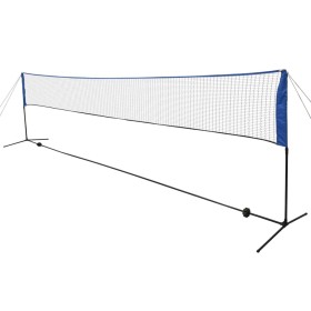 Badminton net with ruffles 600x155 cm by vidaXL, badminton nets - Ref: Foro24-91182, Price: 78,29 €, Discount: %