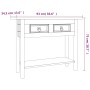 Corona Range console table in white Mexican pine 90x34.5x73 cm by , Side tables - Ref: Foro24-282646, Price: 92,90 €, Discoun...