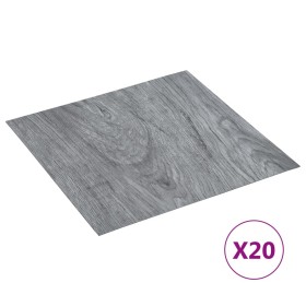 Self-adhesive pallets 20 pieces PVC 1.86 m² light gray by , Floors and carpets - Ref: Foro24-330164, Price: 30,70 €, Discount: %