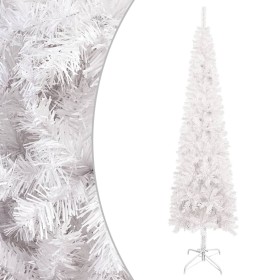 White slim Christmas tree 180 cm by , Christmas trees - Ref: Foro24-329209, Price: 33,99 €, Discount: %