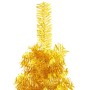 Artificial half Christmas tree with golden stand 120 cm by , Christmas trees - Ref: Foro24-344589, Price: 16,13 €, Discount: %