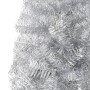 Artificial half Christmas tree with silver stand 180 cm by , Christmas trees - Ref: Foro24-344596, Price: 15,89 €, Discount: %