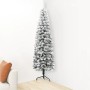 Half narrow artificial Christmas tree with snow 120 cm by , Christmas trees - Ref: Foro24-344604, Price: 30,01 €, Discount: %