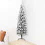 Half thin artificial Christmas tree with snow 180 cm by , Christmas trees - Ref: Foro24-344606, Price: 23,41 €, Discount: %