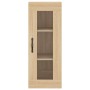 Aparador de madera contrachapada roble Sonoma 34,5x34x180 cm de , Aparadores - Ref: Foro24-3199268, Precio: 115,99 €, Descuen...