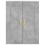 Armarios de pared 2 uds madera de ingeniería gris hormigón de , Aparadores - Ref: Foro24-3198053, Precio: 136,25 €, Descuento: %