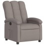 Sillón reclinable de tela gris taupe de , Sillones - Ref: Foro24-371735, Precio: 219,80 €, Descuento: %