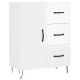 High glossy white plywood sideboard 69.5x34x180 cm by , Sideboards - Ref: Foro24-3198091, Price: 182,03 €, Discount: %