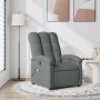 Dark Gray Fabric Reclining Massage Chair by , Armchairs - Ref: Foro24-371740, Price: 233,58 €, Discount: %