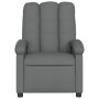 Sillón de masaje reclinable de tela gris oscuro de , Sillones - Ref: Foro24-371740, Precio: 205,47 €, Descuento: %