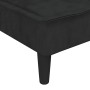 Sofá cama en forma de L terciopelo negro 255x140x70 cm de , Sofás - Ref: Foro24-3157263, Precio: 389,47 €, Descuento: %