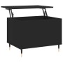 Mesa de centro madera contrachapada negro 60x44,5x45 cm de , Mesas de centro - Ref: Foro24-830941, Precio: 55,42 €, Descuento: %