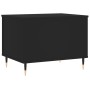 Mesa de centro madera contrachapada negro 60x44,5x45 cm de , Mesas de centro - Ref: Foro24-830941, Precio: 55,42 €, Descuento: %