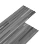 Lamas para suelo de PVC autoadhesivas gris a rayas 5,02 m² 2 mm de , Suelos y moquetas - Ref: Foro24-146560, Precio: 64,01 €,...