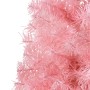 Artificial half Christmas tree with pink stand 120 cm by , Christmas trees - Ref: Foro24-344569, Price: 10,73 €, Discount: %