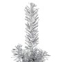 Medio árbol de Navidad artificial con soporte plateado 150 cm de , Arboles de navidad - Ref: Foro24-344595, Precio: 12,69 €, ...