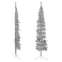 Künstlicher halber Weihnachtsbaum mit silbernem Ständer 210 cm von , Weihnachtsbäume - Ref: Foro24-344597, Preis: 17,87 €, Ra...