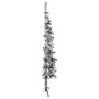 Half thin artificial Christmas tree with snow 150 cm by , Christmas trees - Ref: Foro24-344605, Price: 20,82 €, Discount: %