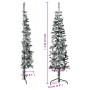 Half thin artificial Christmas tree with snow 150 cm by , Christmas trees - Ref: Foro24-344605, Price: 20,82 €, Discount: %