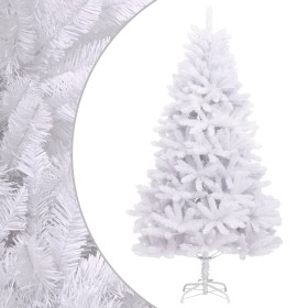 Árbol de Navidad artificial con bisagras y soporte blanco 240cm de , Arboles de navidad - Ref: Foro24-357788, Precio: 134,95 ...