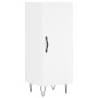 Tall white plywood sideboard 34.5x34x180 cm by , Sideboards - Ref: Foro24-3199201, Price: 109,00 €, Discount: %