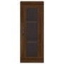 Aparador alto madera contrachapada roble marrón 34,5x34x180 cm de , Aparadores - Ref: Foro24-3199208, Precio: 104,87 €, Descu...