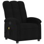 Sillón reclinable de masaje de tela negro de , Sillones - Ref: Foro24-371741, Precio: 240,52 €, Descuento: %