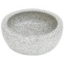 Round gray ceramic countertop washbasin Φ41x14 cm by , Sinks - Ref: Foro24-155064, Price: 91,06 €, Discount: %