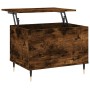 Smoked oak plywood coffee table 60x44.5x45 cm by , Coffee table - Ref: Foro24-830945, Price: 39,99 €, Discount: %