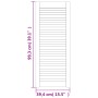 Puerta de armario de lamas 2 uds madera de pino 99,3x39,4 cm de , Puertas de armarios - Ref: Foro24-151134, Precio: 53,03 €, ...