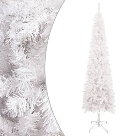 White slim Christmas tree 120 cm by , Christmas trees - Ref: Foro24-329207, Price: 23,12 €, Discount: %