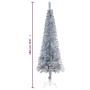 Árbol de Navidad delgado plateado 180 cm de , Arboles de navidad - Ref: Foro24-329239, Precio: 26,40 €, Descuento: %