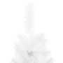 Medio árbol de Navidad artificial con soporte blanco 180 cm de , Arboles de navidad - Ref: Foro24-344566, Precio: 15,73 €, De...