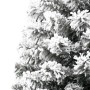 Half thin artificial Christmas tree with snow 240 cm by , Christmas trees - Ref: Foro24-344608, Price: 30,89 €, Discount: %