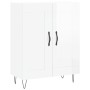 High glossy white plywood sideboard 69.5x34x180 cm by , Sideboards - Ref: Foro24-3198075, Price: 161,66 €, Discount: %