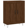 Hohes Sideboard aus braunem Eichensperrholz, 69,5 x 34 x 180 cm von , Sideboards - Ref: Foro24-3198080, Preis: 147,03 €, Raba...